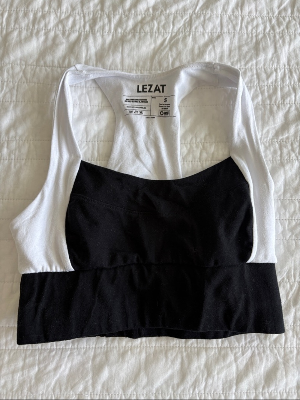 Lezat Organic Cotton Bra Top